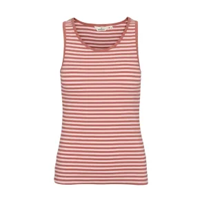 Basic Apparel - Ludmilla Tank Top - Cedar Wood/ Rose Shadow