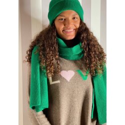 Lulu's Love - Rosas Cashmere Strik - Multi Love - Brown