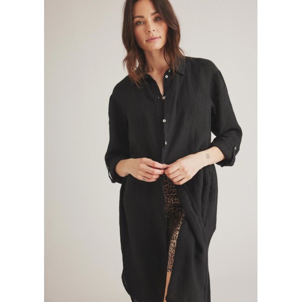 Luxzuz - Osa Long Skjorte - Black