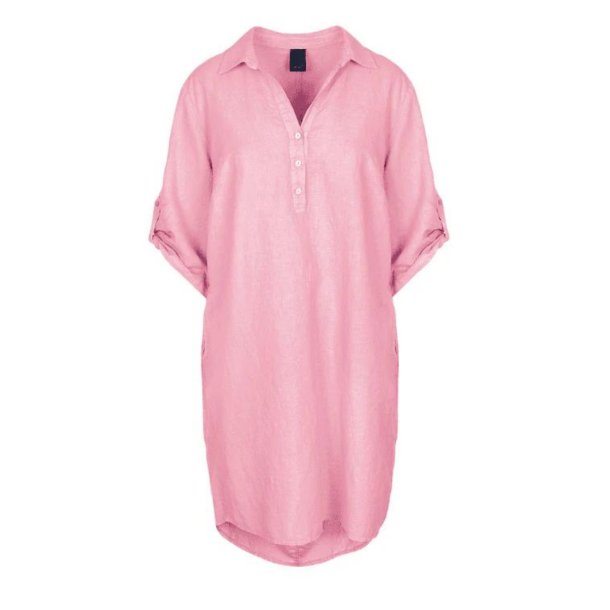 Luxzuz - Siwinia Kjole - Candy Pink 