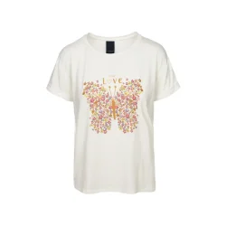 Luxzuz  - Love T-shirt - Cream