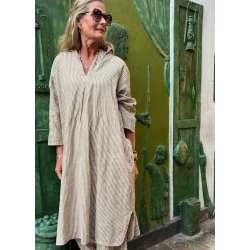 Cabana Living - Filur Kjole - Latte Stripe 