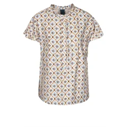 Luxzuz - Maritoana Blouse - Granada Sky