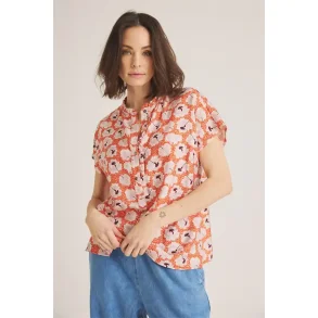 Luxzuz - Maritoana Blouse - Emberglow