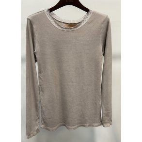 Marta - Belinda LS - T-shirt - Beige
