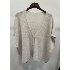 Marta - Cassia Strik Vest - Beige - Onesize