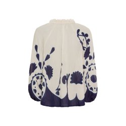 Marta - Clary Bluse - Blue