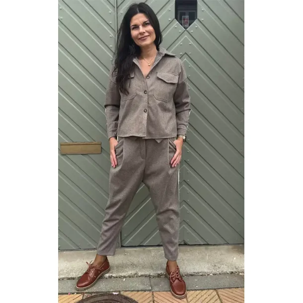 Marta - Ember Bukser - Brown