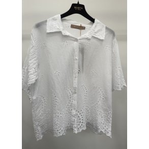 Marta - Gracia Skjorte - White