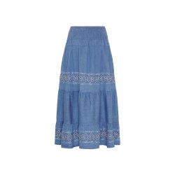 Marta - Helvig Nederdel - Jeans - Onesize