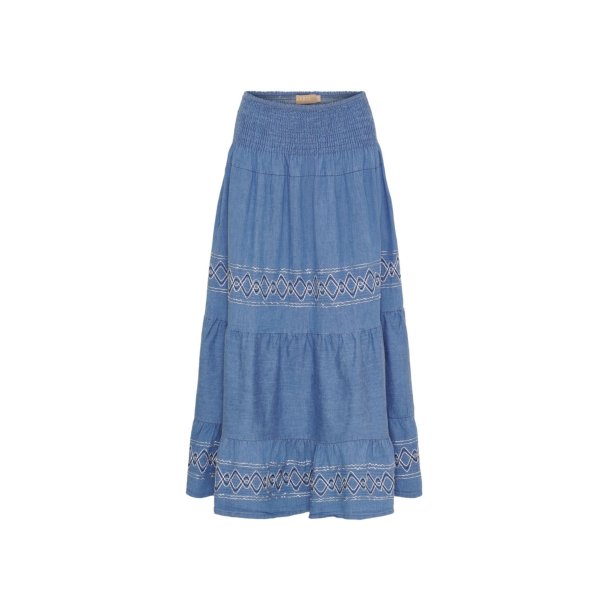 Marta - Helvig Nederdel - Jeans - Onesize