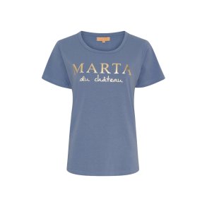 Marta - Jeanette Tee - Denim blue