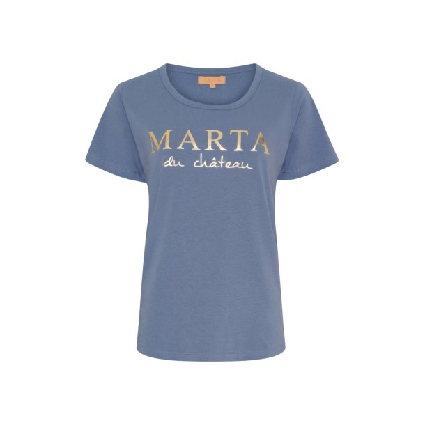 Marta - Jeanette Tee - Denim blue