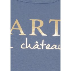 Marta - Jeanette Tee - Denim blue