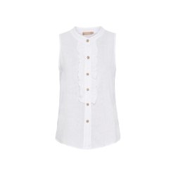 Marta - Malene Top - Optical White