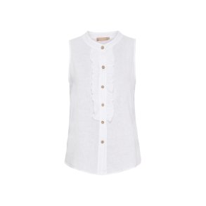 Marta - Malene Top - Optical White