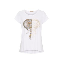 Marta - Marie T-shirt - White Love Elephant