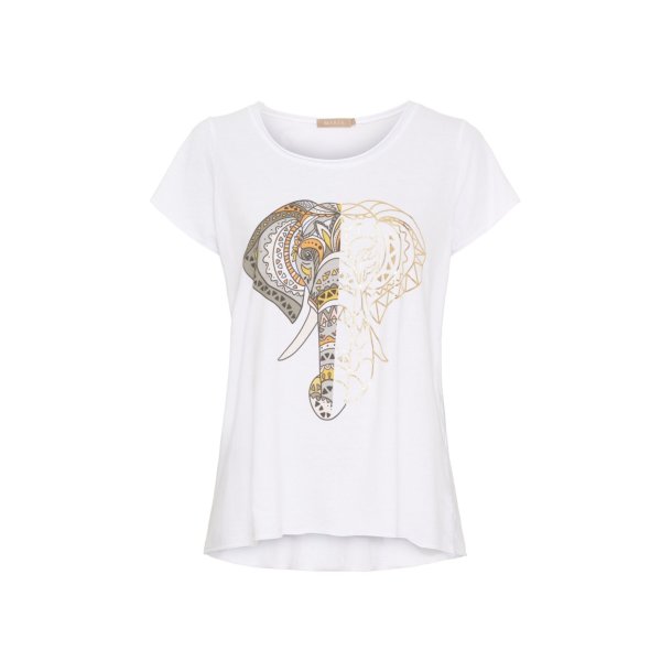 Marta - Marie T-shirt - White Love Elephant