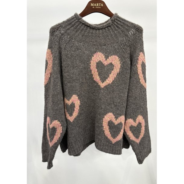 Marta - MdcCosette Strik - Fango/Camello - Onesize