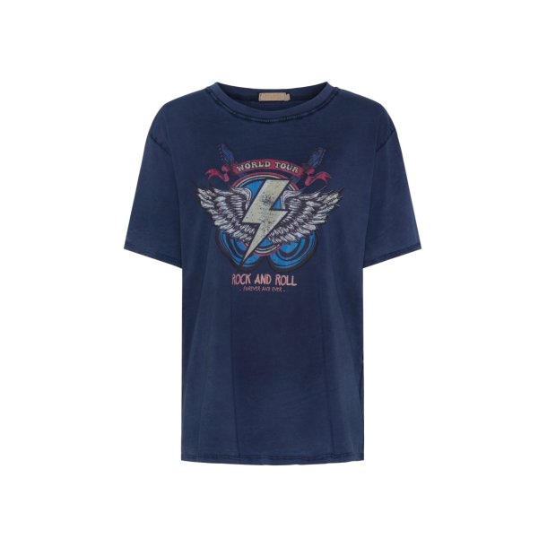 Marta - MdcInge T-Shirt - Blue Scuro