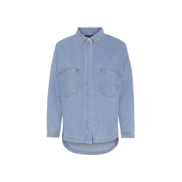 Marta - MdcIvana Shirt - Blue Denim 