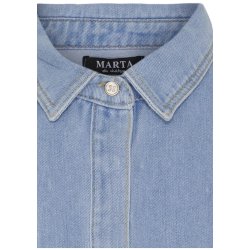 Marta - MdcIvana Shirt - Blue Denim 