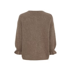 Marta - MdcJuliana - Strik cardigan - Fango