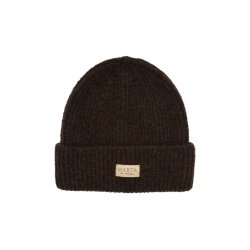 Marta - Rib Beanie Hue - Brown - Onesize
