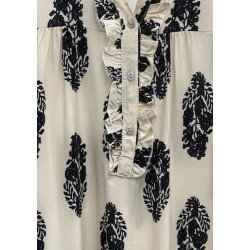 Marta - Naomi Kjole - Beige/Black