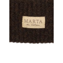 Marta - Rib Beanie Hue - Brown - Onesize