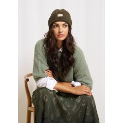 Marta - Rib Beanie Hue - Military - Onesize