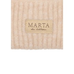 Marta - Rib Beanie Hue - Off White - Onesize