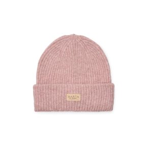 Marta - Rib Beanie Hue - Rose - Onesize