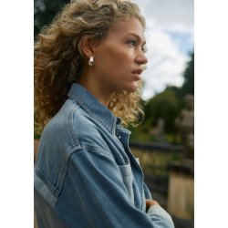 Mos Mosh - Lydia Block Shirt - Mid Blue 