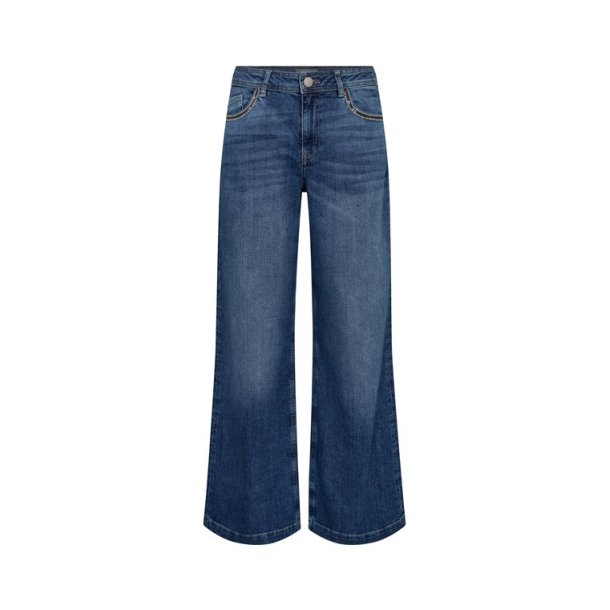 Mos Mosh - Dara Deco Jeans - Mid Blue