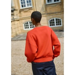 Mos Mosh - Celli O-LS Sweatshirt - Chinese Red