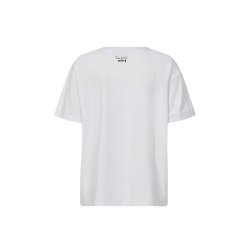 Mos Mosh - Dala O-SS - Basic T-shirt - Ecru