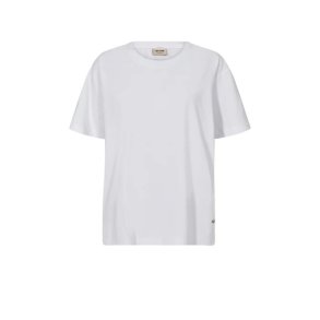Mos Mosh - Dala O-SS - Basic T-shirt - White