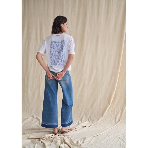 Mos Mosh - Endre O-SS Tee - White