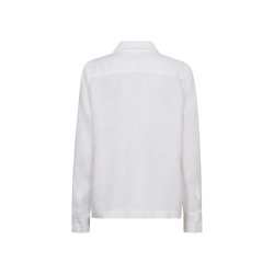 Mos Mosh - Enna Linen - Pocket Blouse - White