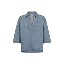 Mos Mosh - Merla Deco Shirt - Light Blue