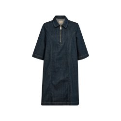 Mos Mosh - MMA Bigail - Denim Dress - Dark Blue