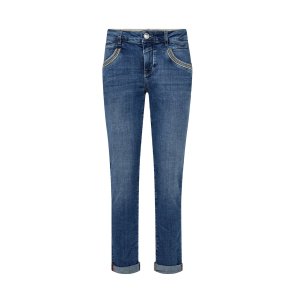 Mos Mosh - MM Naomi Grendel Jeans - Mid Blue Regular