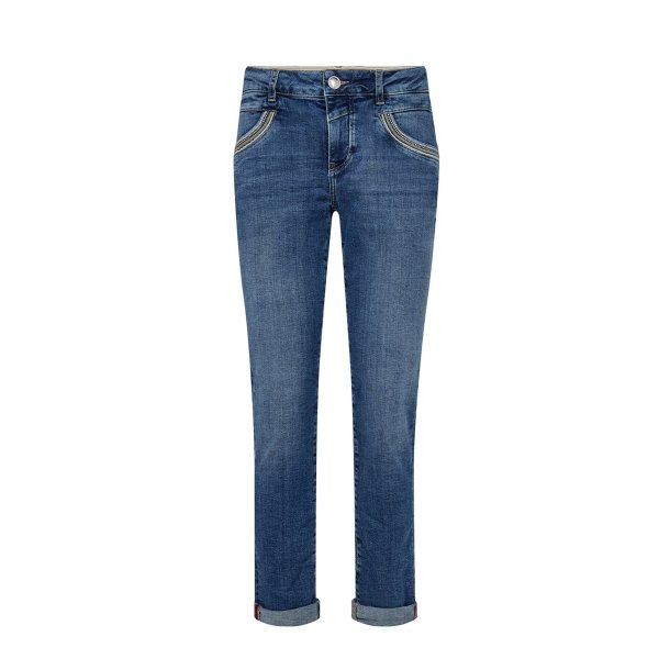 Mos Mosh - MM Naomi Grendel Jeans - Mid Blue Regular