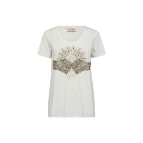 Mos Mosh - Nadine O-SS Tee - Celadon Tint