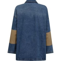 Mos Mosh - Alia Mix Skjorte - True Camel