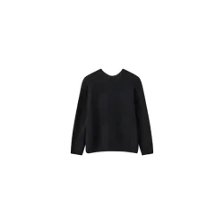 Mos Mosh - Thora V-neck Strik - Black