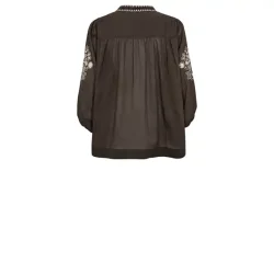Gossia - Noura Blouse - Brown Creme 