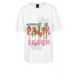 Luxzuz - Palm Beach T-shirt - White