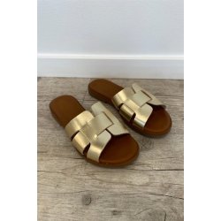 Pavement - Aline Sandal - Gold 